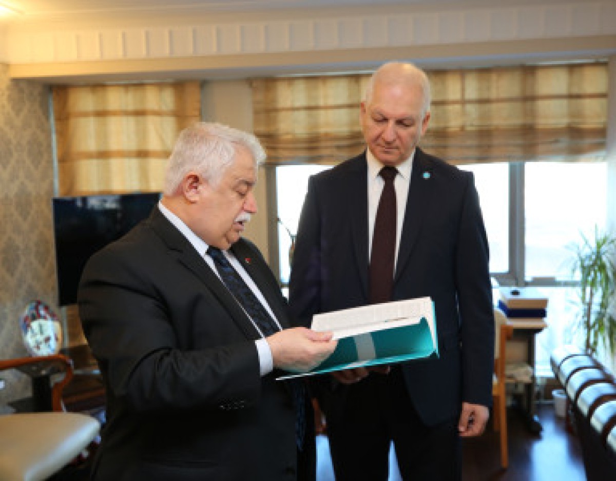 TÜRK AKADEMİSİ ve TÜBA BAŞKANLARI BULUŞTU