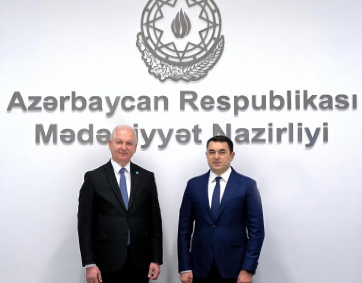 Türk Akademisi Başkanı, Azerbaycan Kültür Bakanı ile Bir Araya Geldi