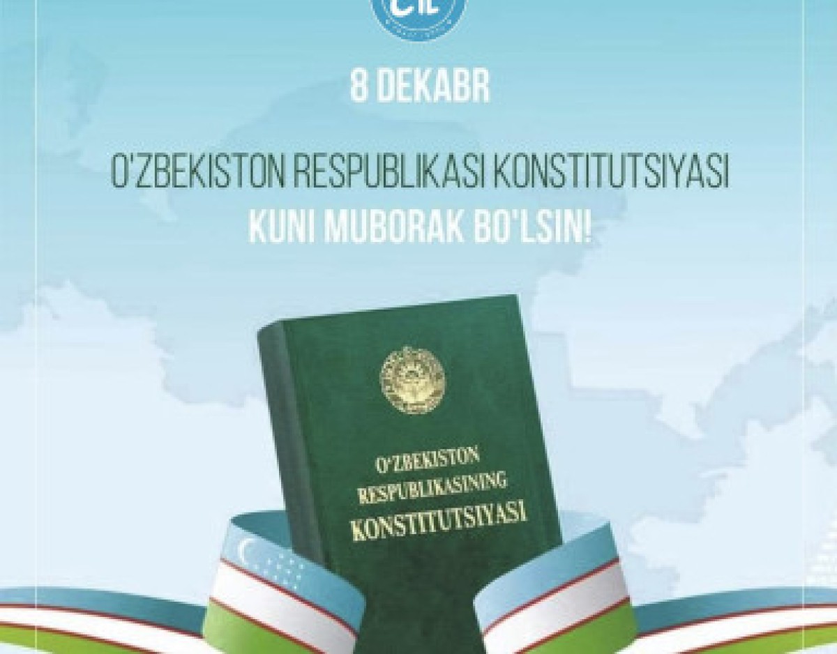Bugün, 8 Aralık Özbekistan Cumhuriyeti Anayasası Günü!