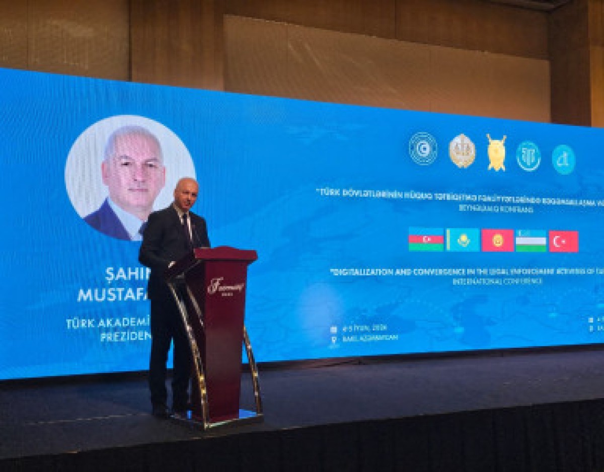 TÜRK AKADEMİSİ BAŞKANI: TÜRK DEVLETLERİNİN HUKUK SİSTEMLERİNİ KOORDİNE ETMEK İÇİN YAKIN İŞ BİRLİĞİNİN TESIS EDİLMESİ GEREKİR