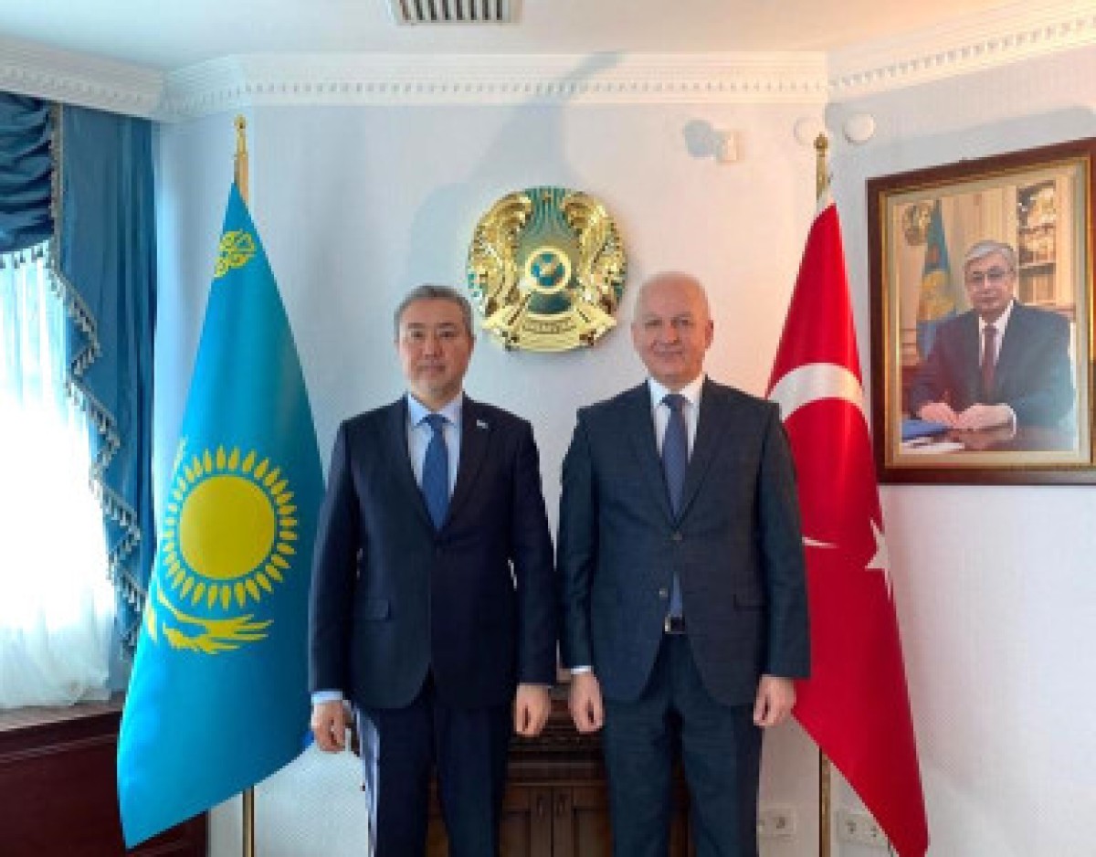 President of the Academy met with the Ambassador of Kazakhstan to Türkiye