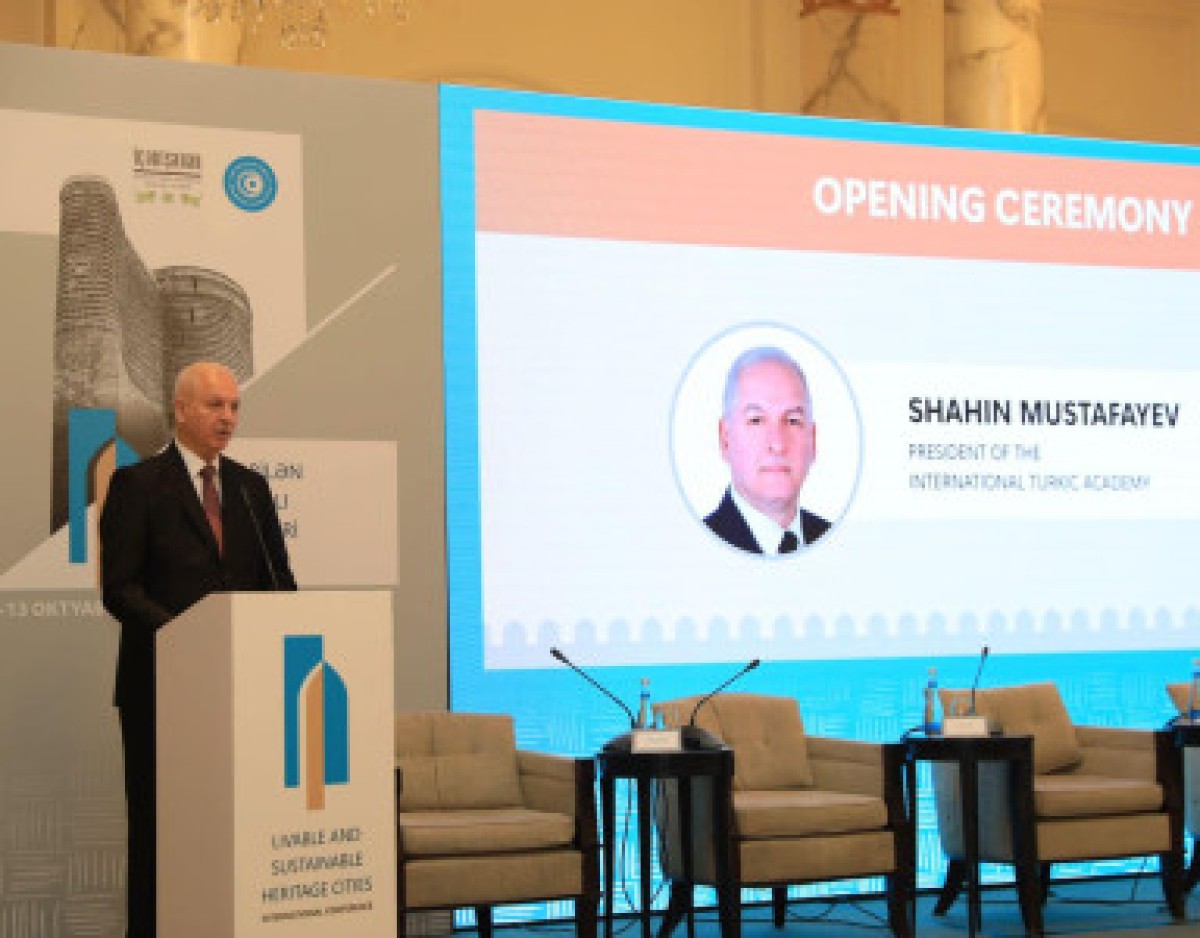 President of the Turkic Academy took part in the International Conference “Livable and Sustainable Heritage Cities”