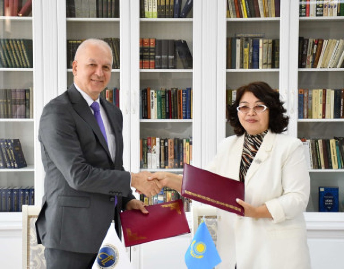 The Turkic Academy and National Academic Library of Kazakhstan signed a Memorandum of Cooperation