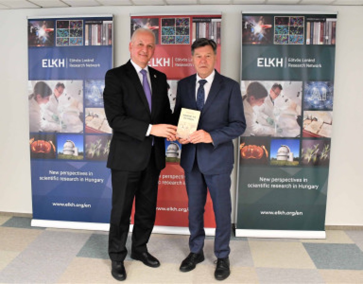 The President of the Academy met with the Vice President of the Research Network Eötvös Lorand (ELKH)