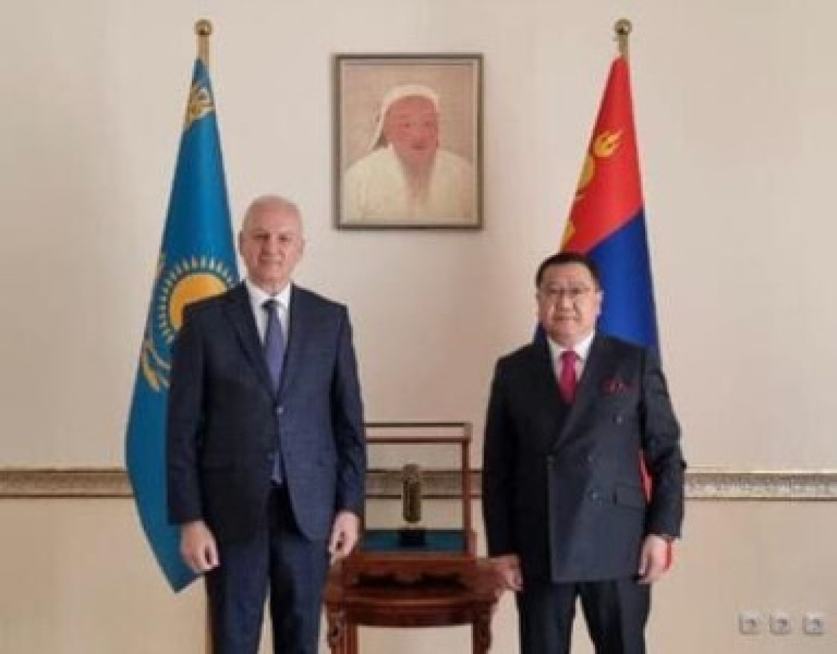 The President of the Turkic Academy visited the Embassy of Mongolia in Kazakhstan