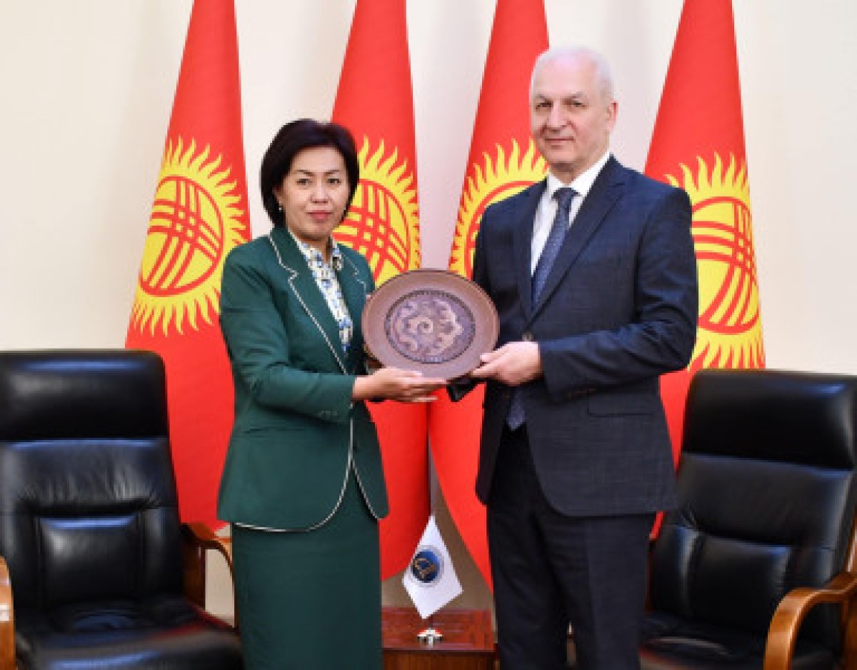 The President of the Turkic Academy met with the Deputy Minister of Culture, Information, Sports and Youth Policy of the Kyrgyz Republic
