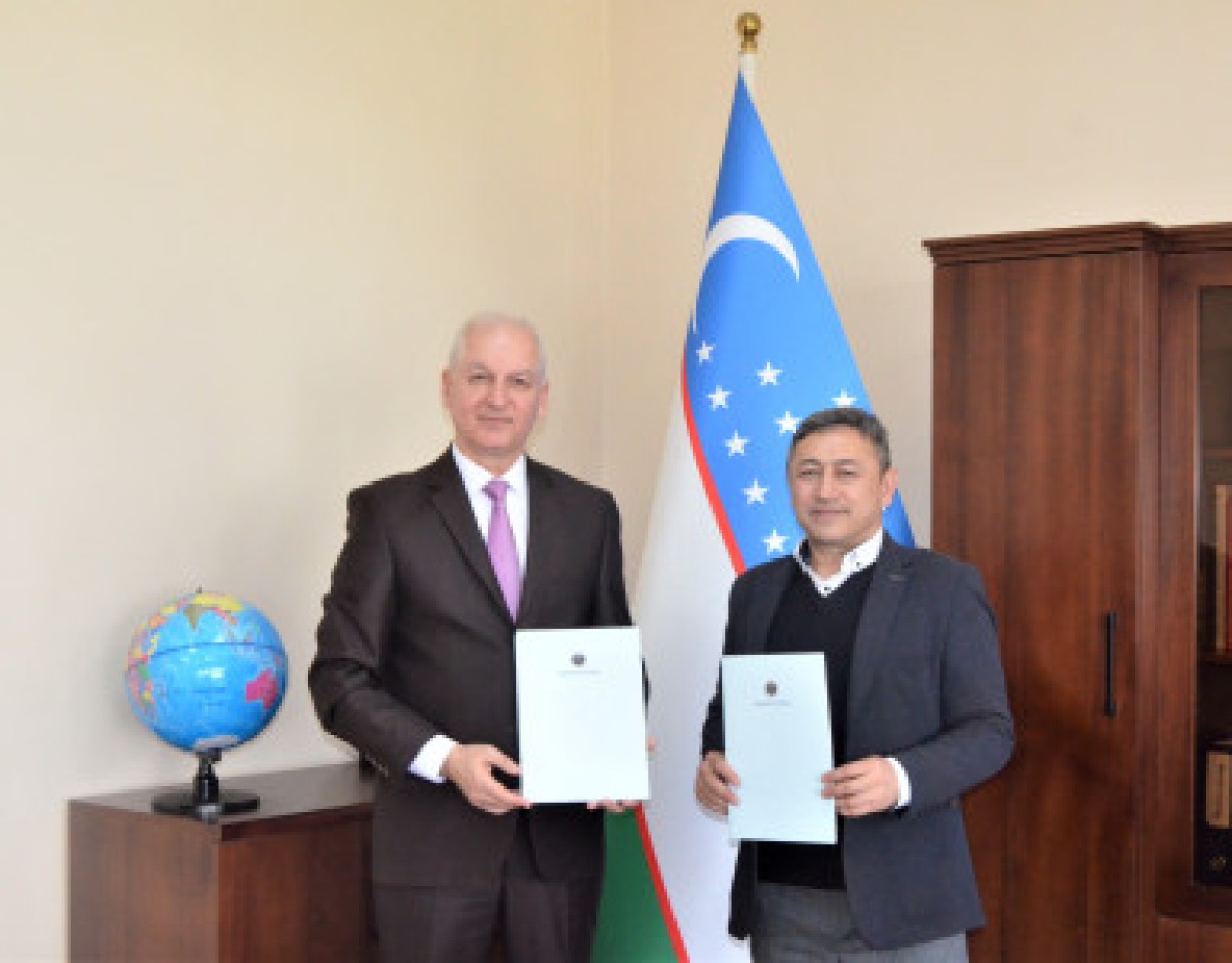 The President of the Academy met with the Director of the National Center of Archeology of Uzbekistan