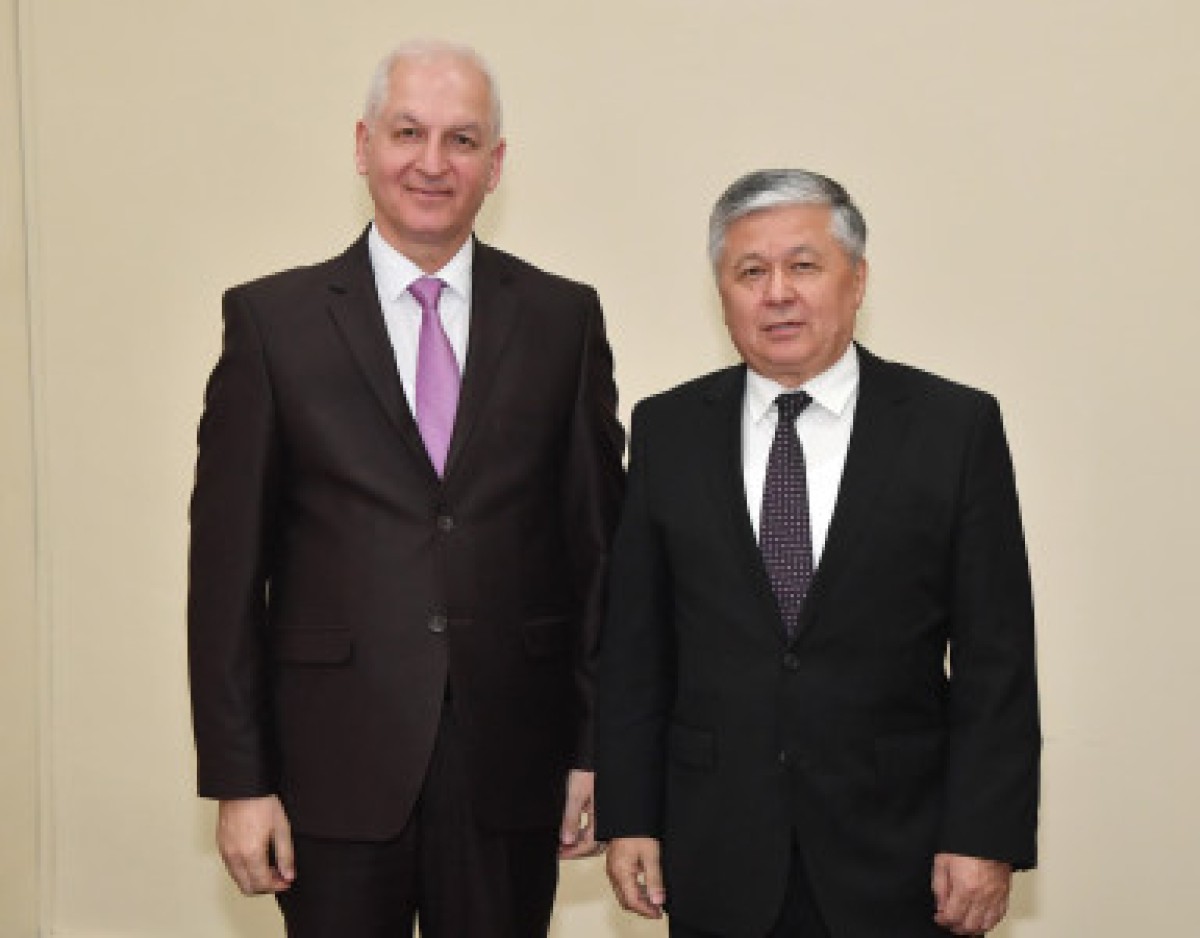 The President of the Academy met with the Deputy Minister of Foreign Affairs of Uzbekistan
