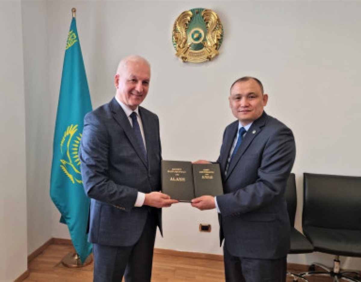 The Head of the Academy met with the First Deputy Minister of Foreign Affairs of Kazakhstan