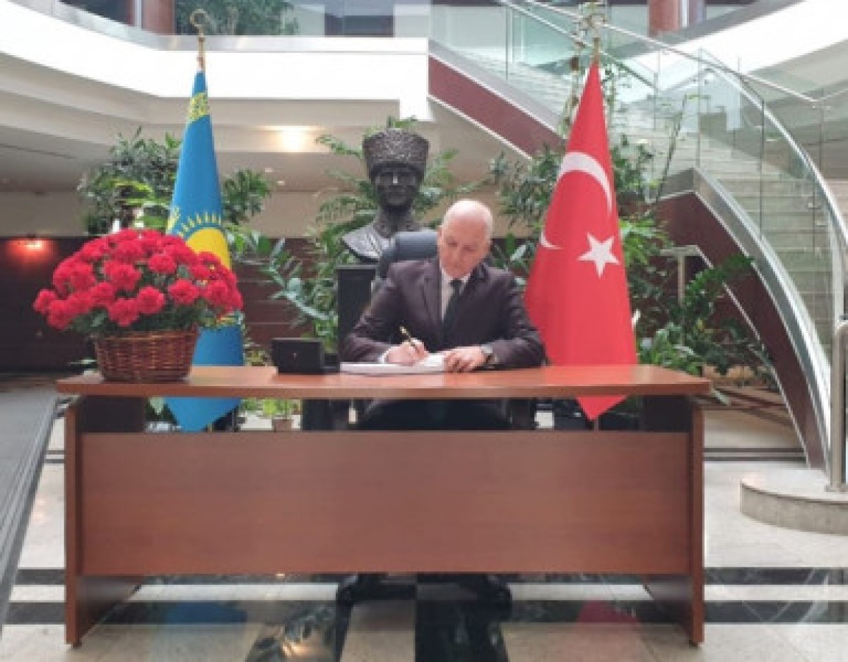 President of the Turkic Academy expressed his condolences to the Embassy of Türkiye in Kazakhstan