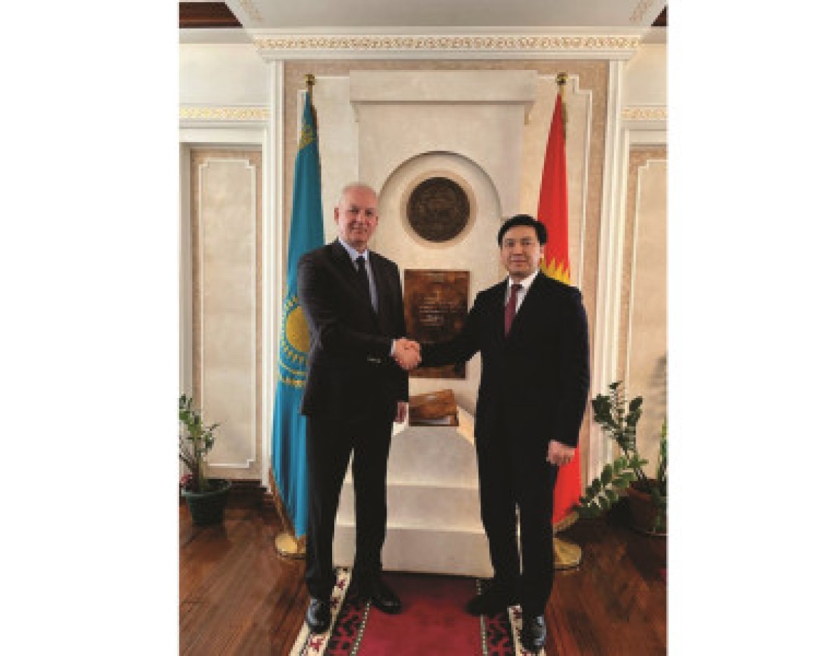 The President of the Turkic Academy met with the Ambassador of the Kyrgyz Republic to the Republic of Kazakhstan