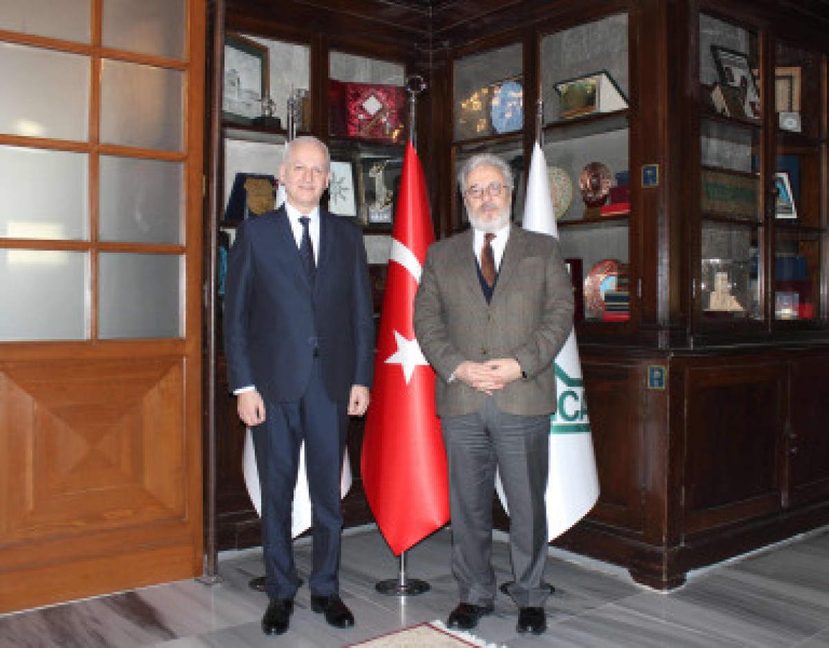 The President of the Turkic Academy met with the Director General of the IRCICA