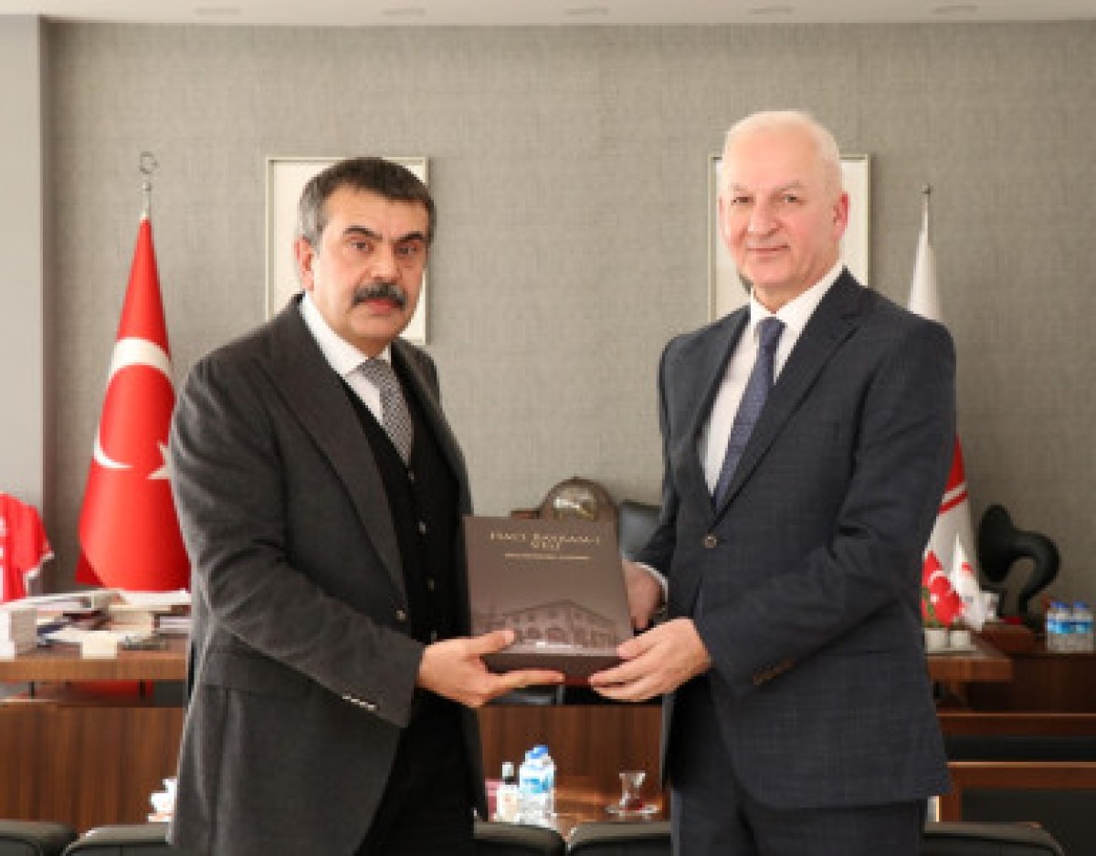 The Head of the Turkic Academy met with the Rector of Ankara Hacı Bayram Veli University