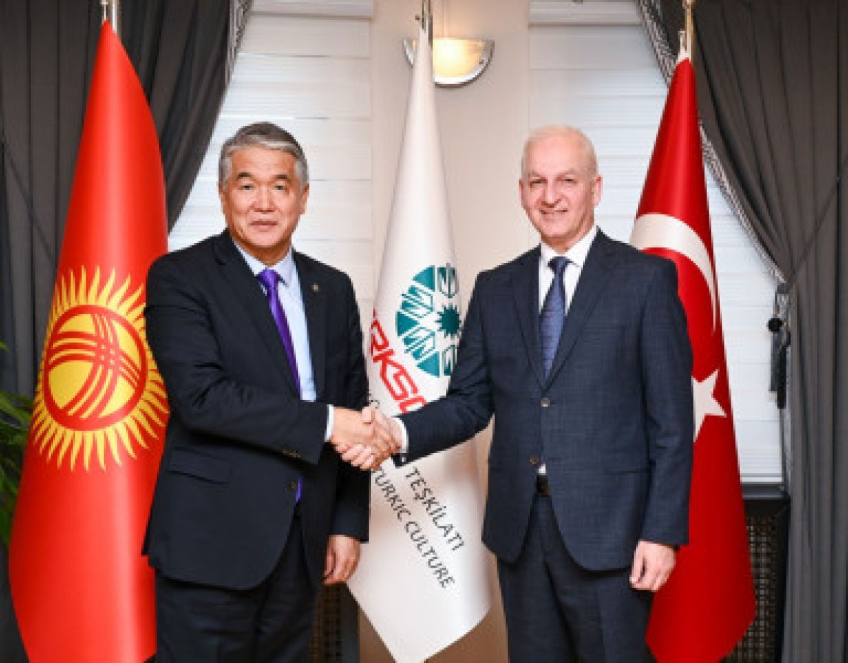 The Head of the Academy met with the General Secretary of TURKSOY