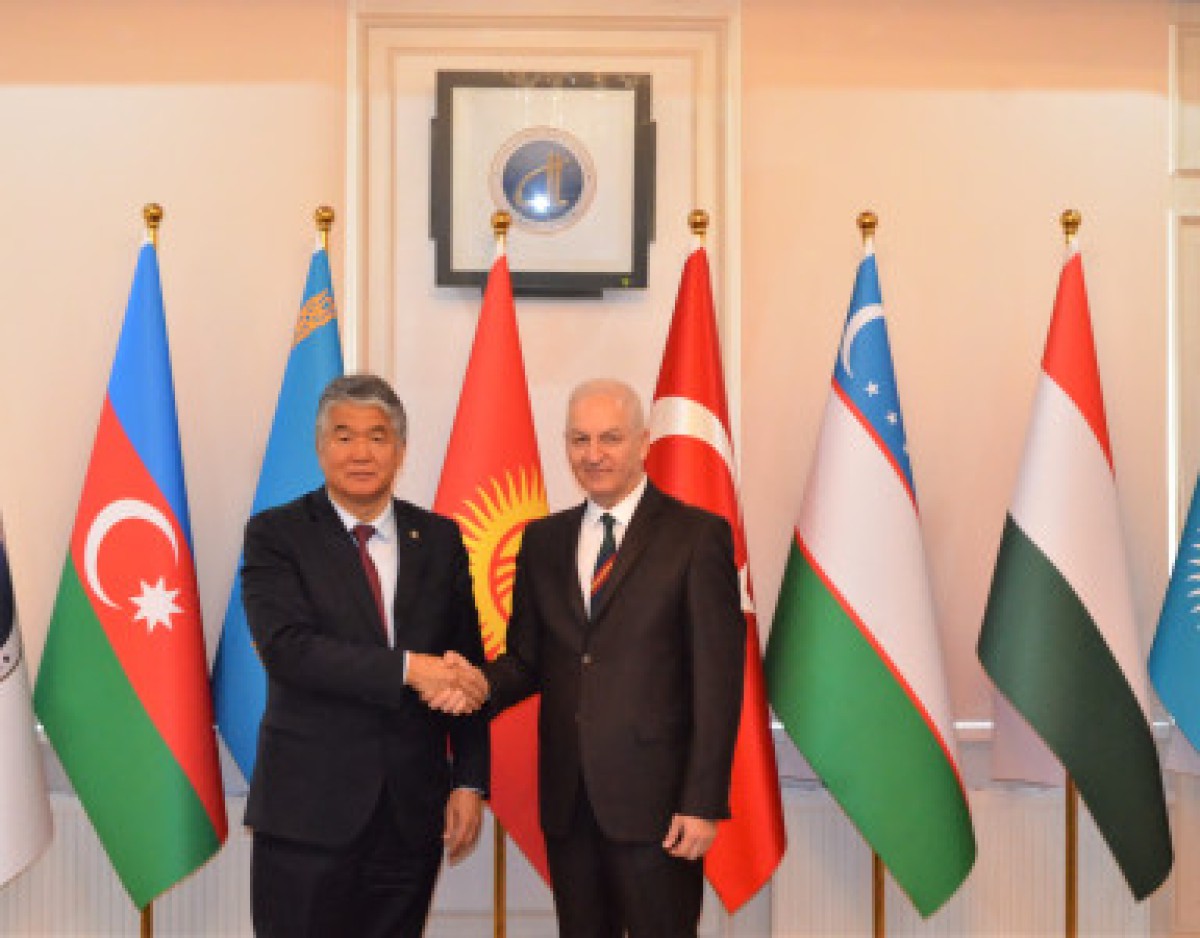 The Head of the Academy met with the General Secretary of TURKSOY
