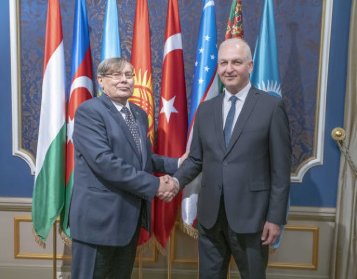 President of the Turkic Academy met with the Executive Director of the Representation Office of the Organization of Turkic States in Hungary