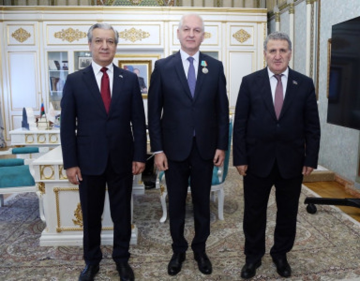 President of the Turkic Academy Shahin Mustafayev was awarded the Order "Dustlik" of Uzbekistan