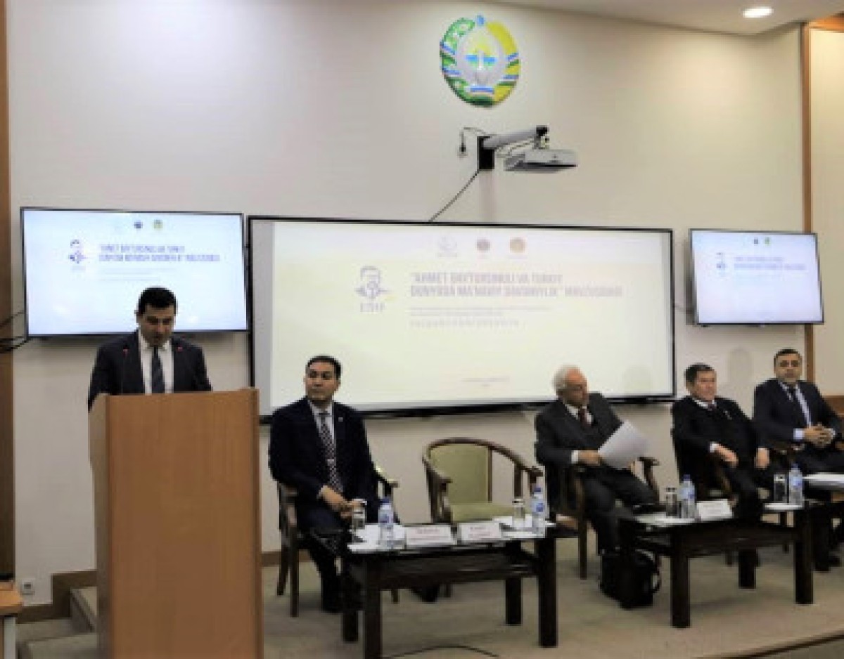 Taşkent'te "Ahmet Baytursınulı ve Türk Dünyasındaki Manevi Bağ" konulu konferans düzenlendi