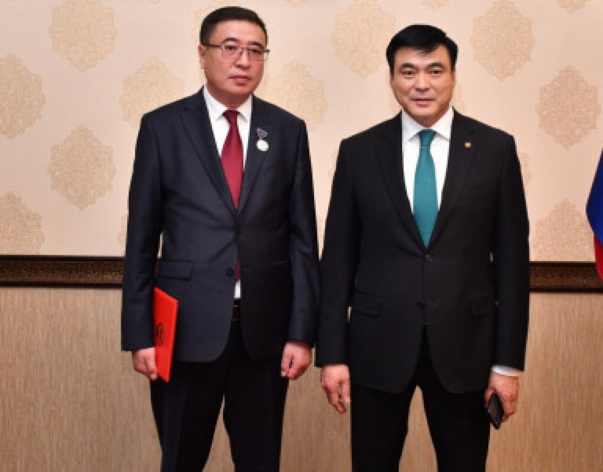 An employee of the Academy was awarded by the «Order of Friendship» of Mongolia